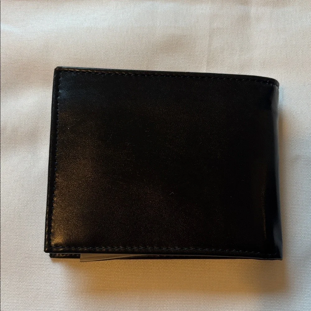 Rolfs Genuine Leather Wallet Men’s Black GUC